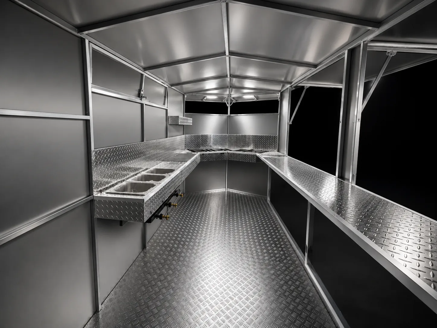 Commercial kitchen layout